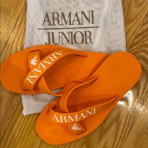 Boys Armani sandals